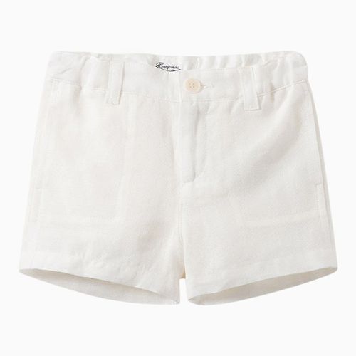 White linen Academy short - Bonpoint - Modalova