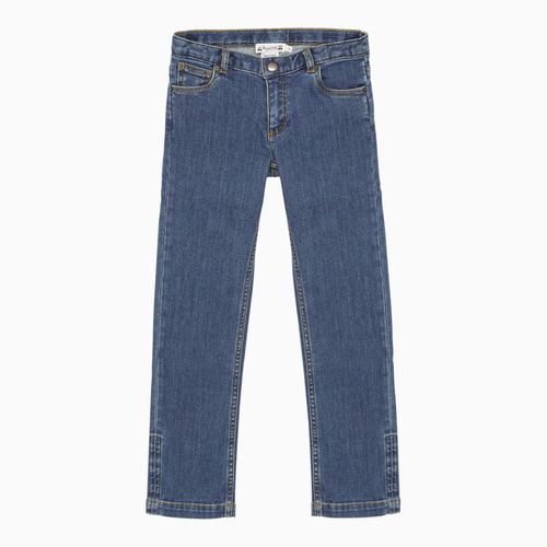 Jeans regolare blu in denim - Bonpoint - Modalova