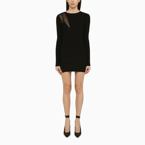 Viscose blend ribbed mini dress - David Koma - Modalova