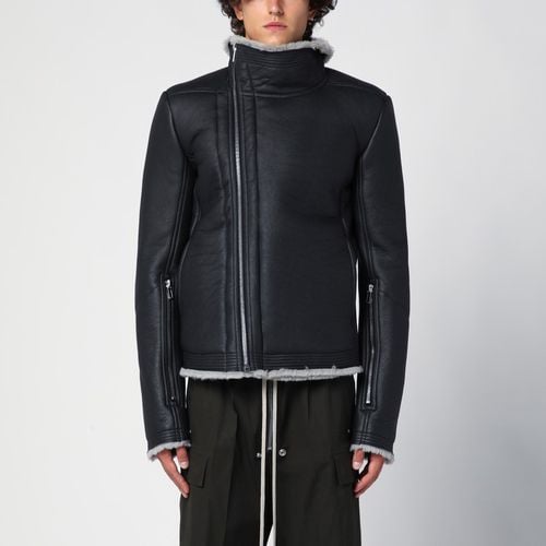 Black shearling Bauhaus jacket - Rick Owens - Modalova