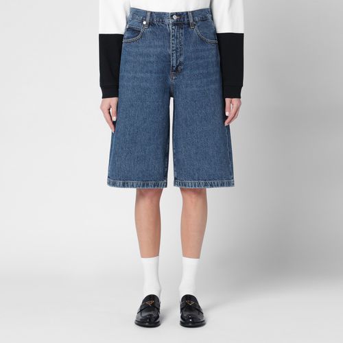 Bermuda shorts in regenerated denim - Frame - Modalova