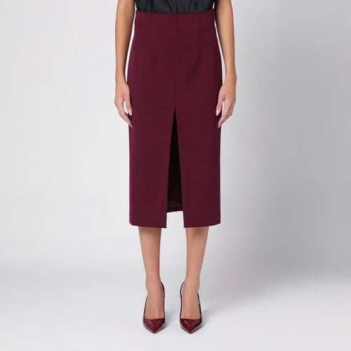 Stephanie wool-blend midi skirt - THE ANDAMANE - Modalova