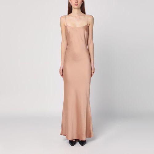 Light pink dress with back draping - THE ANDAMANE - Modalova