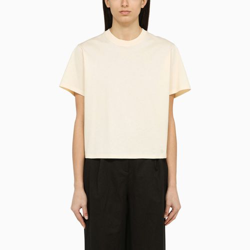 Ivory crew-neck t-shirt - Loulou Studio - Modalova