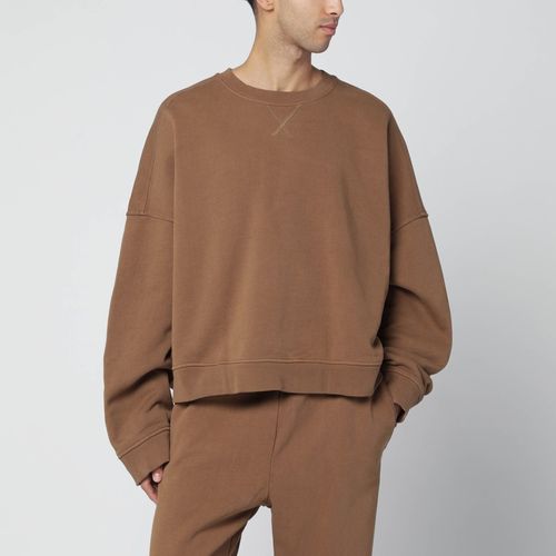 Brown cotton crewneck sweatshirt - Entire Studios - Modalova