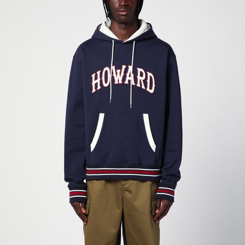 Navy blue cotton Howard sweatshirt - Wales Bonner - Modalova