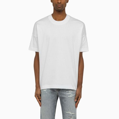 White crew-neck t-shirt with logo - Department 5 - Modalova