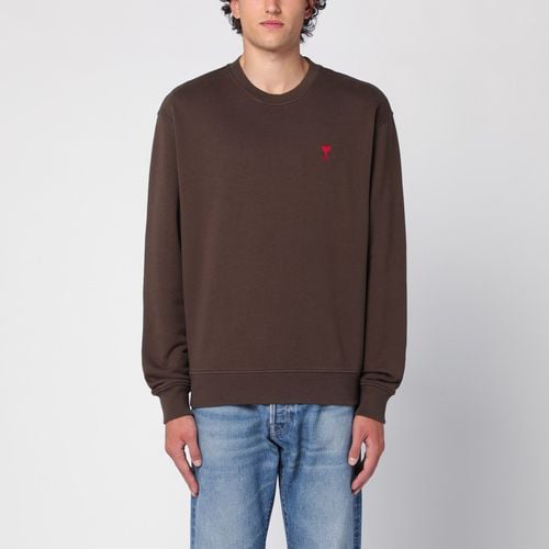 Ami De Coeur brown sweatshirt - Ami Paris - Modalova