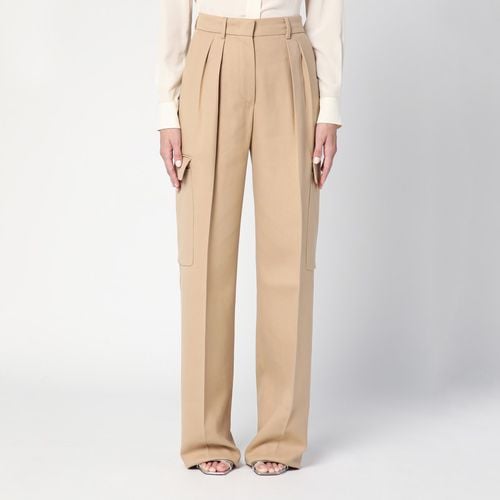 Pantalone cargo color caramello - Sportmax - Modalova