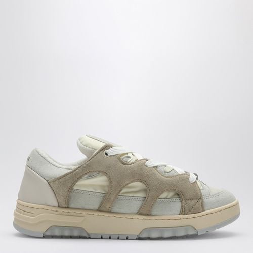 Sneaker Model 1 crema/bianca in mesh e suede - Santha - Modalova