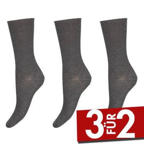 P Thin Comfort Top Socks Grau Strl 37/41 Damen - Decoy - Modalova