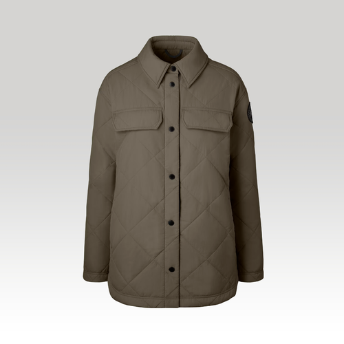 Giacca-camicia trapuntata Albany Black Label (Donna, , XS) - Canada Goose - Modalova