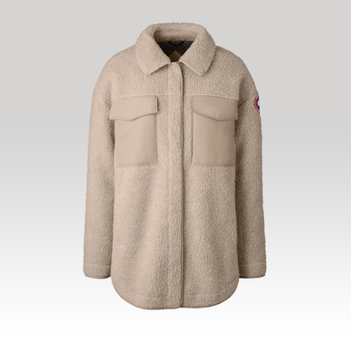 Giacca-camicia in High Pile Fleece Simcoe (Donna, , XS) - Canada Goose - Modalova