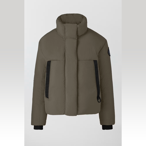 Kurze Junction Steppjacke mit Black Label (Weiblich, , S) - Canada Goose - Modalova