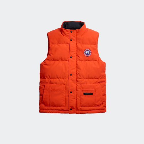 Freestyle Weste mit rundem Kragen (Männlich, , XS) - Canada Goose - Modalova