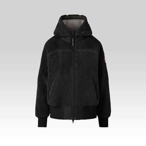 Giubbino con cappuccio oversize Simcoe in Kind High Pile Fleece (Donna, , L) - Canada Goose - Modalova