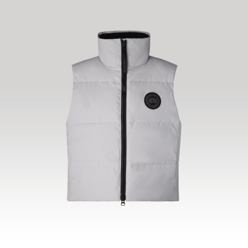 Grandview Cropped Vest Black Label (Women, , M) - Canada Goose - Modalova