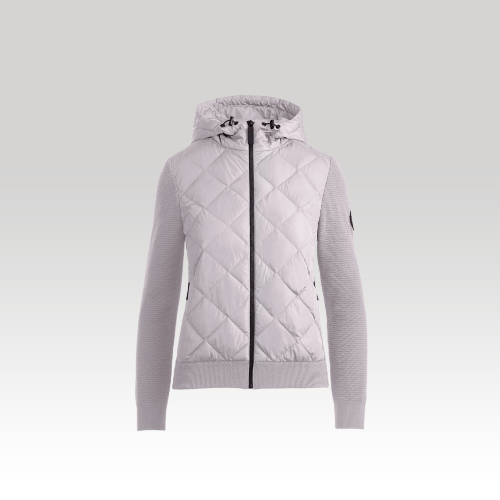 HyBridge® Quilted Knit Hoody Black Label (Women, , S) - Canada Goose - Modalova