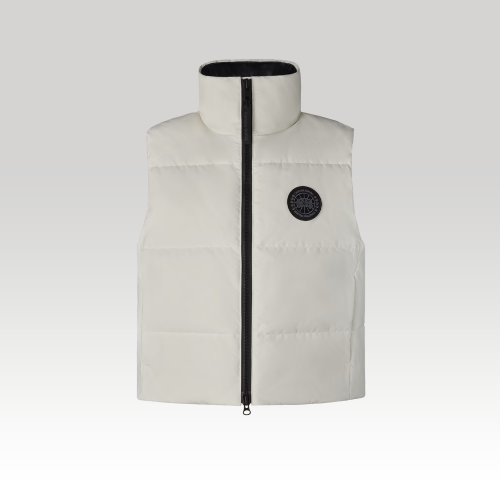 Grandview Cropped Vest Black Label (Women, , L) - Canada Goose - Modalova