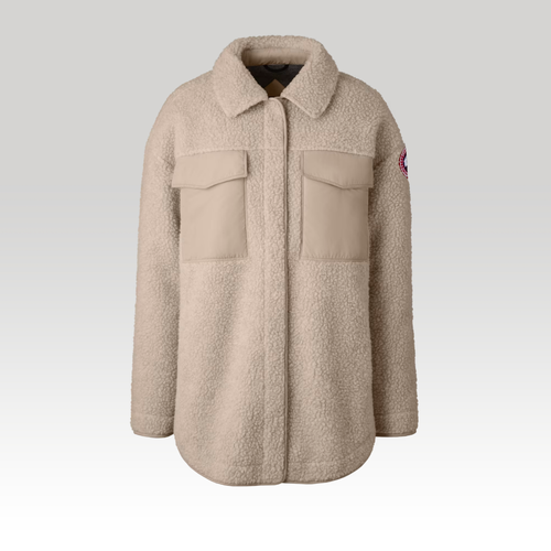 Giacca-camicia in High Pile Fleece Simcoe (Donna, , M) - Canada Goose - Modalova