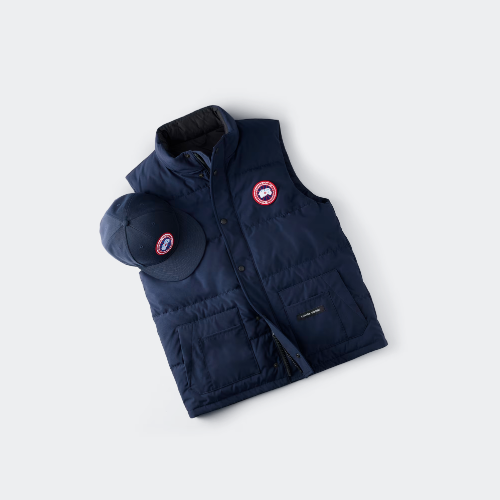 Gilet Freestyle Crew e il cappellino set per lui (Uomo, , S) - Canada Goose - Modalova