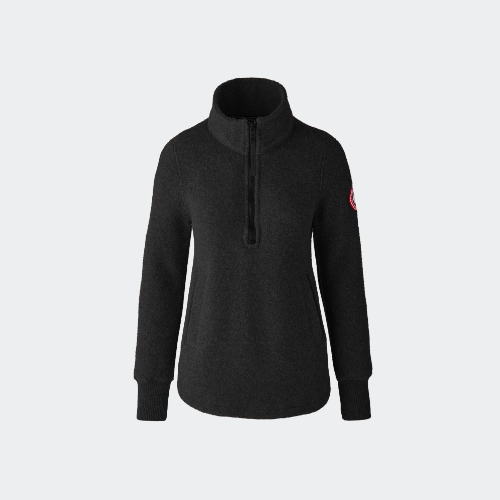 Severn ½ Zip Sweater Kind Fleece (Women, , L) - Canada Goose - Modalova