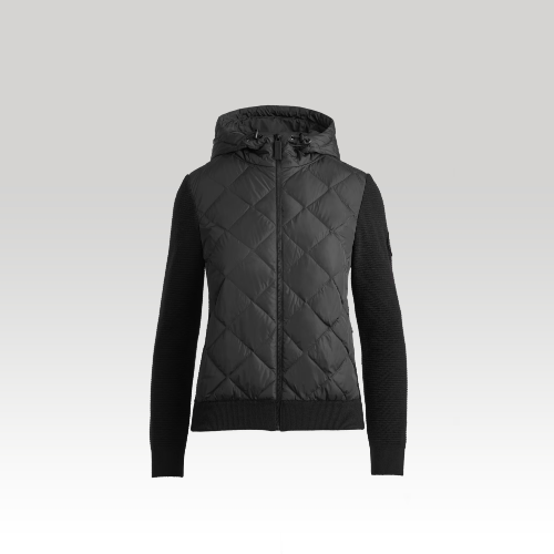 HyBridge® Steppstrick-Kapuzenjacke mit Label (Weiblich, , M) - Canada Goose - Modalova