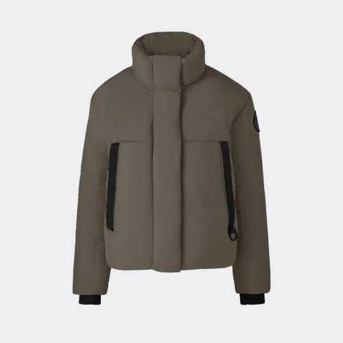 Kurze Junction Steppjacke mit Black Label (Weiblich, , S) - Canada Goose - Modalova