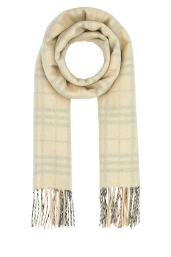 Burberry Embroidered Cashmere Scarf - Burberry - Modalova