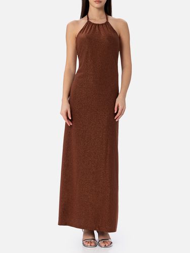 Lurex Knitted Long Dress - MC2 Saint Barth - Modalova