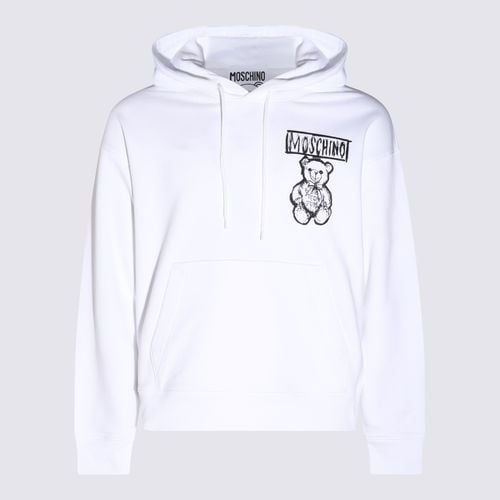 Moschino White Cotton Sweatshirt - Moschino - Modalova