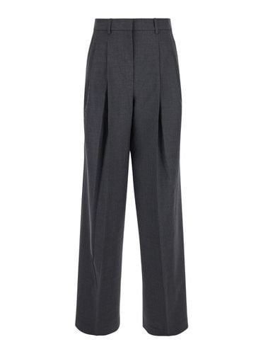 High-waist Pants With Pences In Stretch Wool Woman - Theory - Modalova