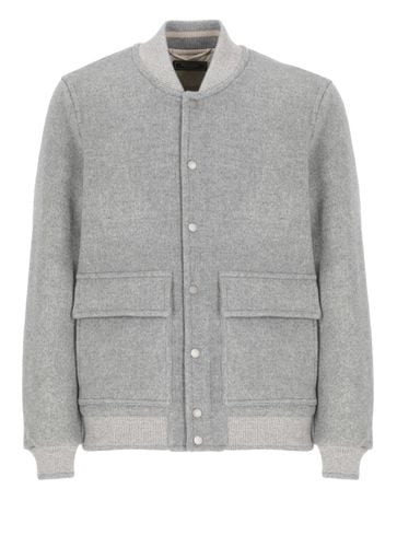 Virgin Wool And Cashmere Jacket - Peserico - Modalova