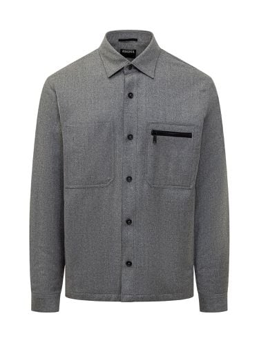 Zegna Wool Shirt - Zegna - Modalova