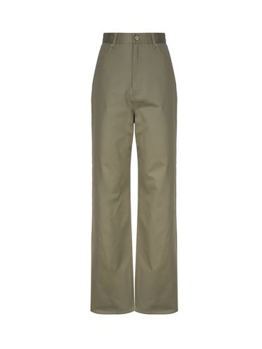 Logo Patch High-waisted Trousers - Loewe - Modalova