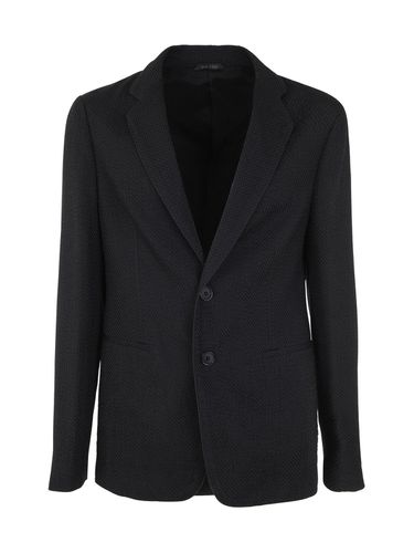 Long Sleeved Single Breasted Blazer - Giorgio Armani - Modalova