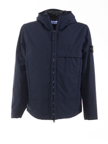 Jacket With Zip And Hood - Stone Island - Modalova