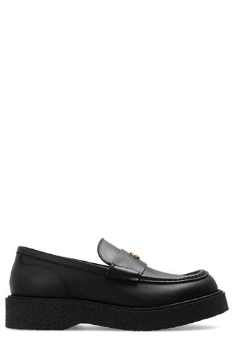 Gucci Logo Plaque Slip-on Loafers - Gucci - Modalova