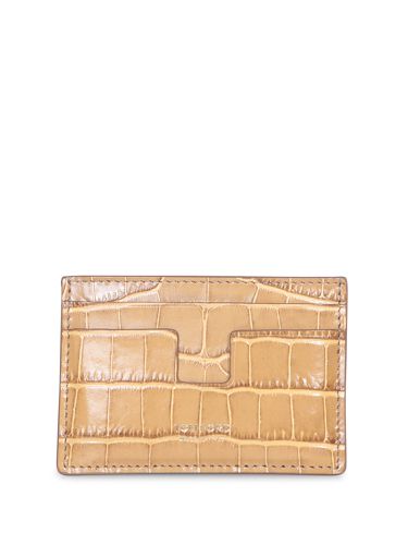 Crocodile Card Holder - Tom Ford - Modalova