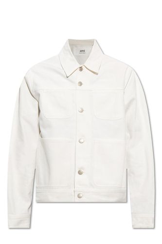 Buttoned Long-sleeved Jacket - Ami Alexandre Mattiussi - Modalova