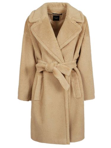 Belted Long-sleeved Coat - Weekend Max Mara - Modalova