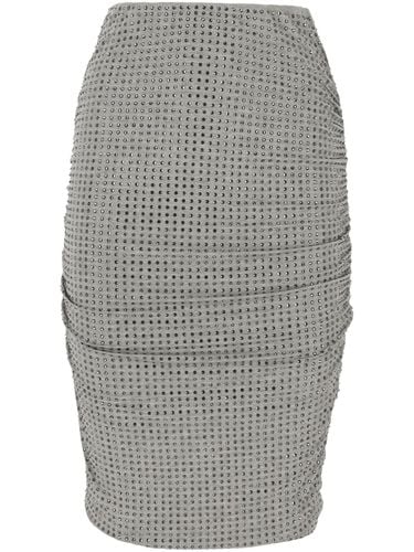 Embellished Ruched Skirt Pinko - Pinko - Modalova