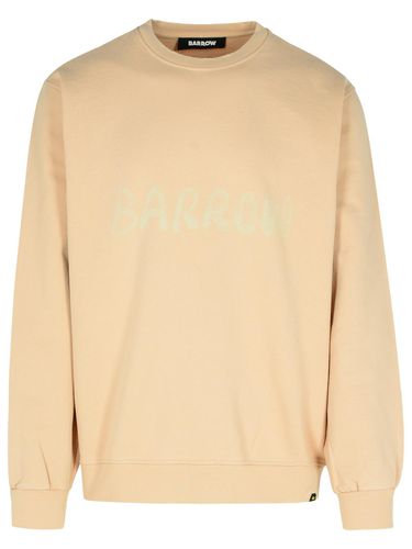 Barrow Pink Cotton Sweatshirt - Barrow - Modalova