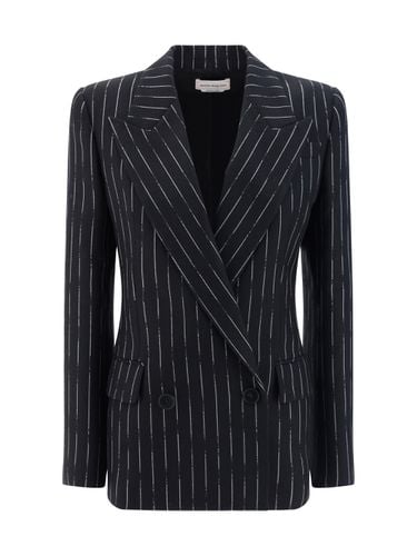 Double-breasted Blazer - Alexander McQueen - Modalova