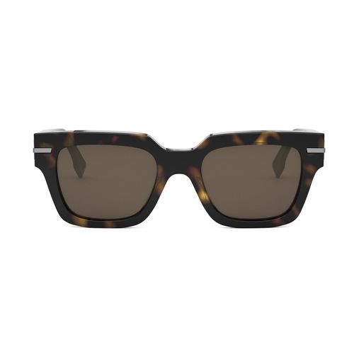 Fendi Fe40078i Fendi Fendigraphy 52e Havana Sunglasses - Fendi Eyewear - Modalova