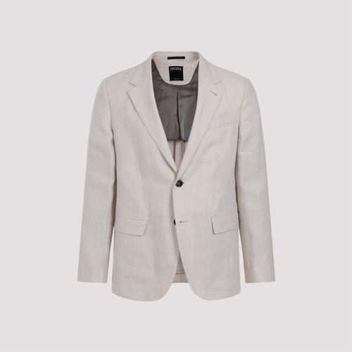 Zegna Oasi Linen Jacket - Zegna - Modalova