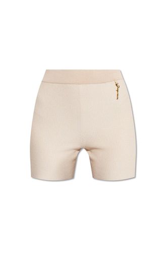 Jacquemus Charm Logo Knit Shorts - Jacquemus - Modalova