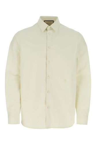 Gucci Ivory Poplin Shirt - Gucci - Modalova