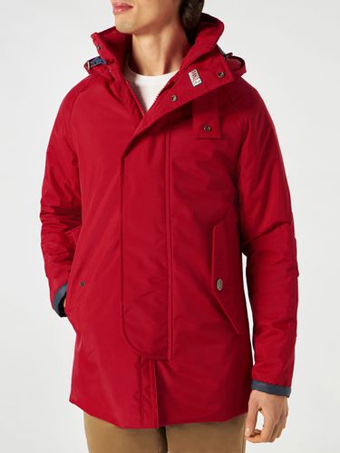 Man Hooded Voyager Parka Jacket - MC2 Saint Barth - Modalova