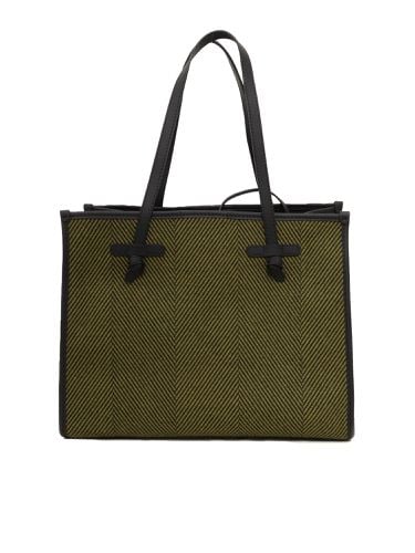 Fabric And Leather Bag - Gianni Chiarini - Modalova